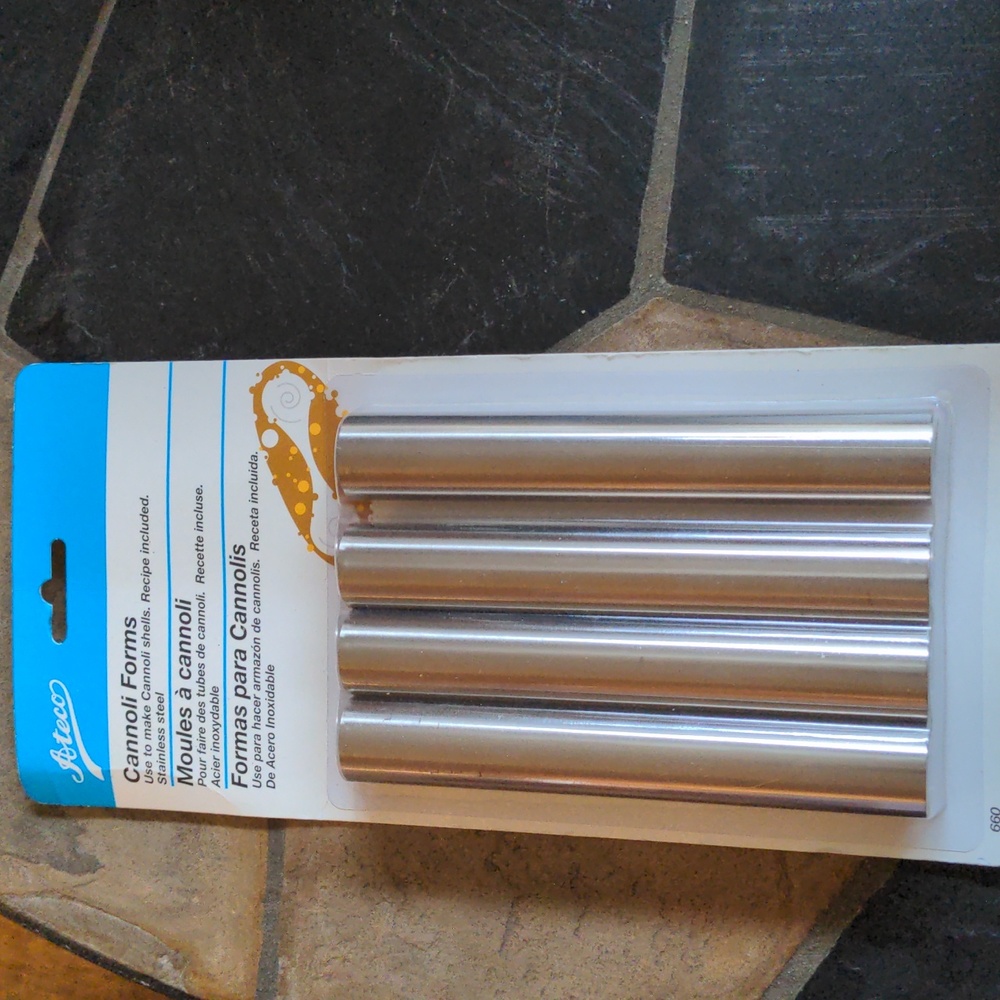 Ateco cannoli forms stainless steel new in package